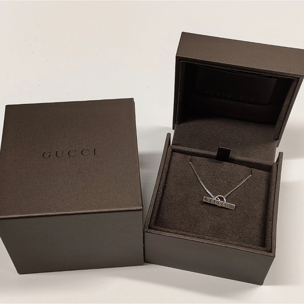 Gucci 18k white gold bracelet